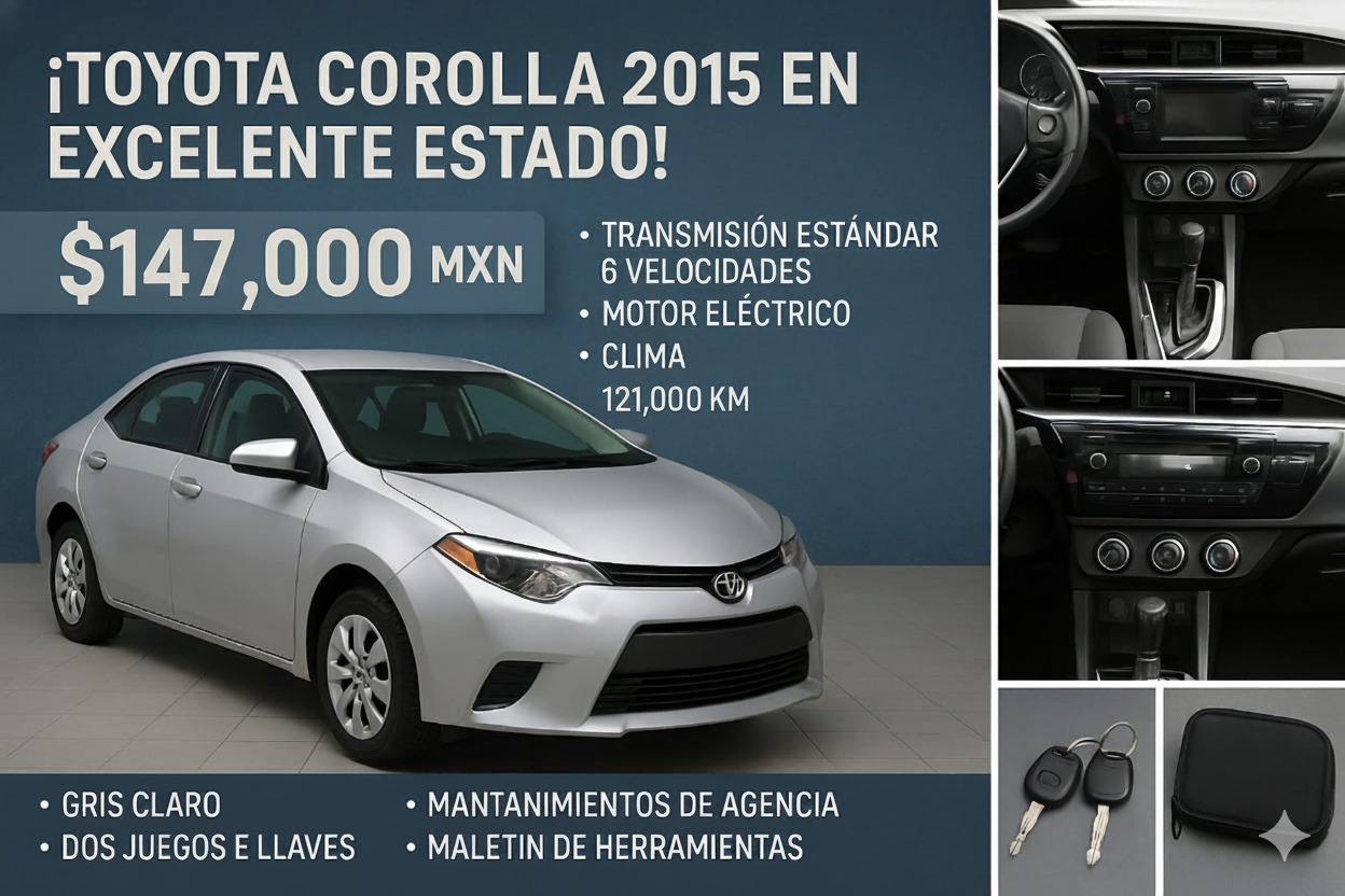 Toyota corolla base 2015